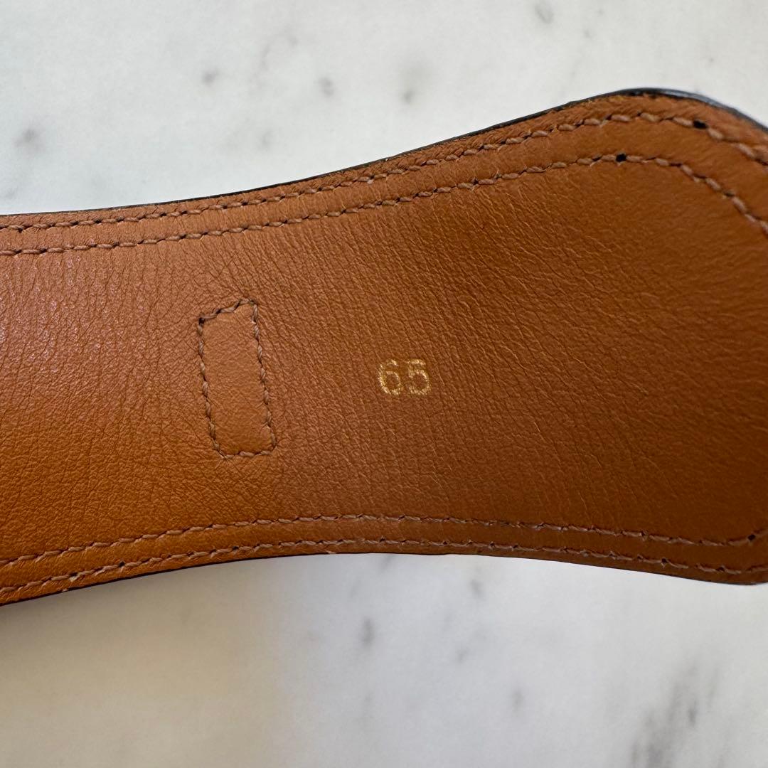 【CELINE】セリーヌ ホースビット ベルト レザー 金具 ヴィンテージ