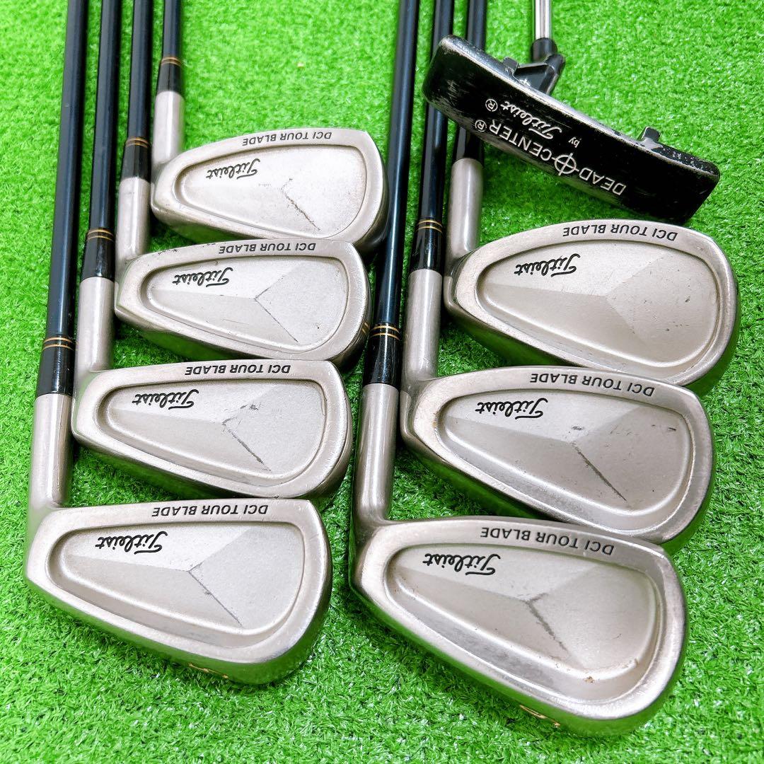 【バッグ未使用】テーラーメイド タイトリスト メンズクラブセット 11本 初心者