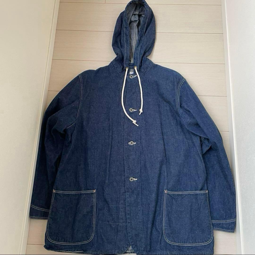 オアスロウ　orslow デニムフードジャケット カバーオール　リーバイス リー