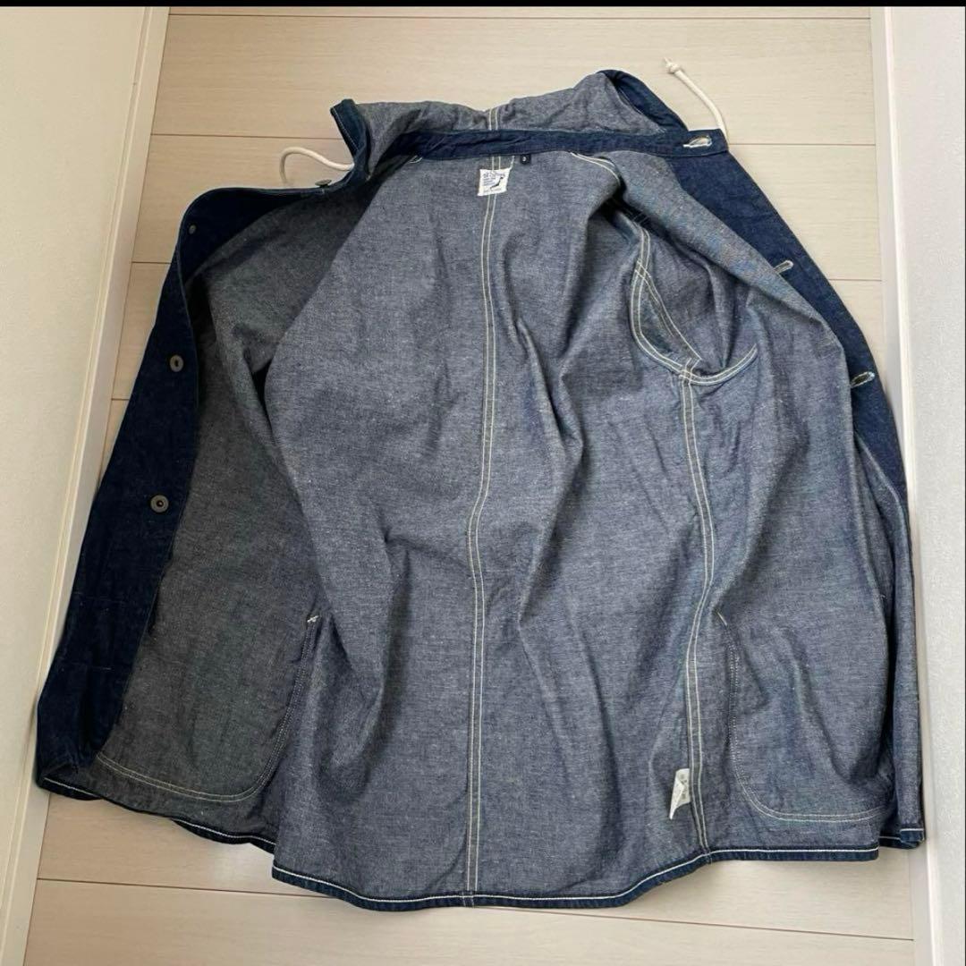 オアスロウ　orslow デニムフードジャケット カバーオール　リーバイス リー