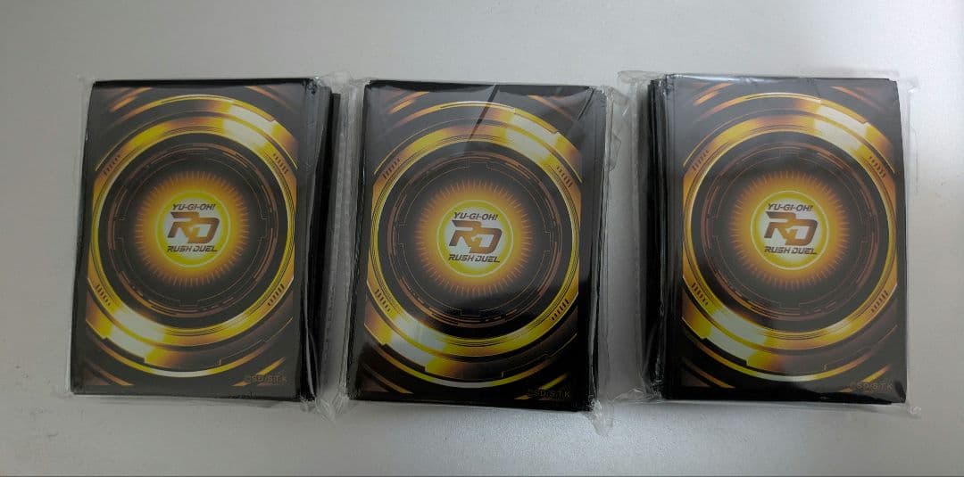 遊戯王ラッシュデュエル　金スリーブ　70枚　未開封 3セット