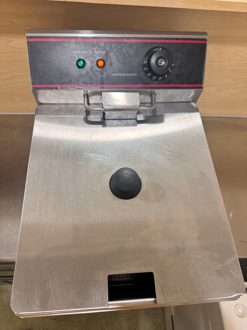 電気フライヤー ステンレススチール