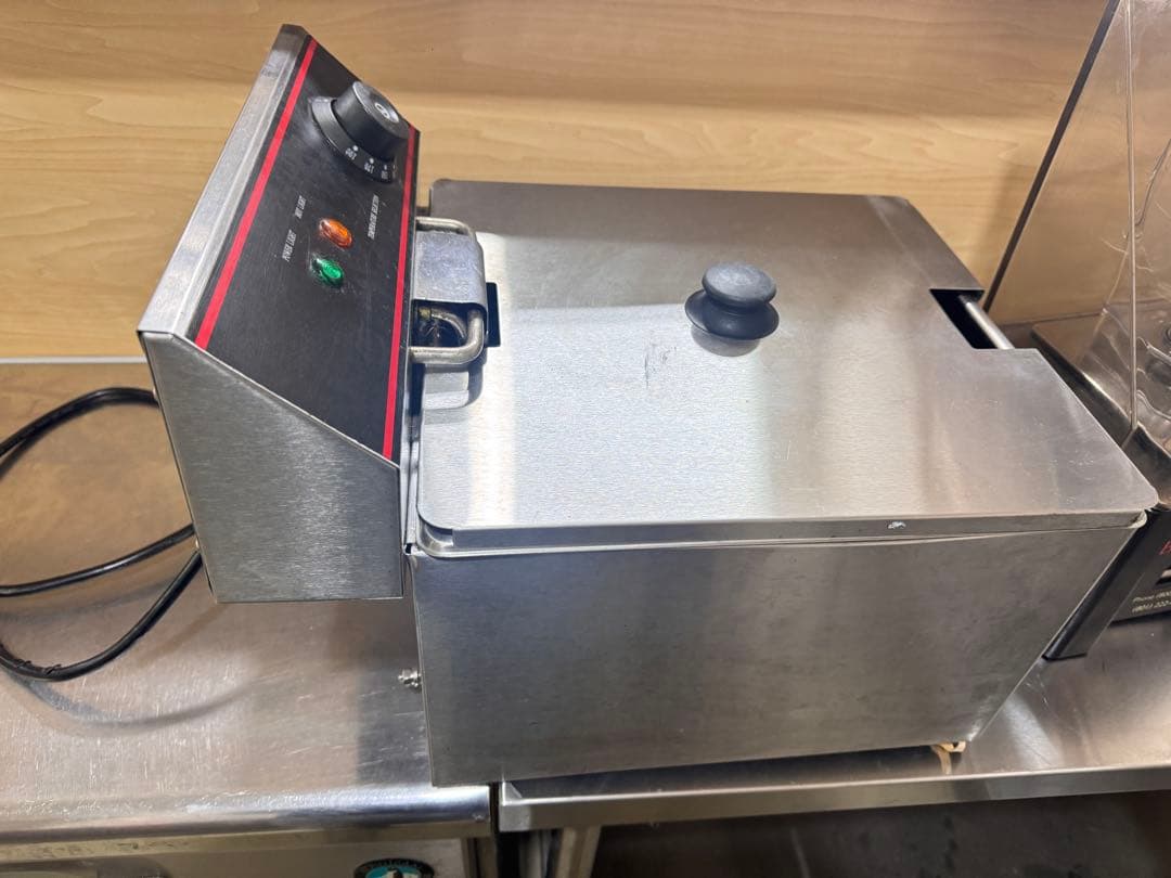 電気フライヤー ステンレススチール