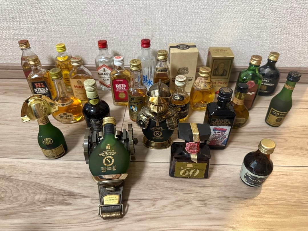 ミニチュアボトルセット　25本