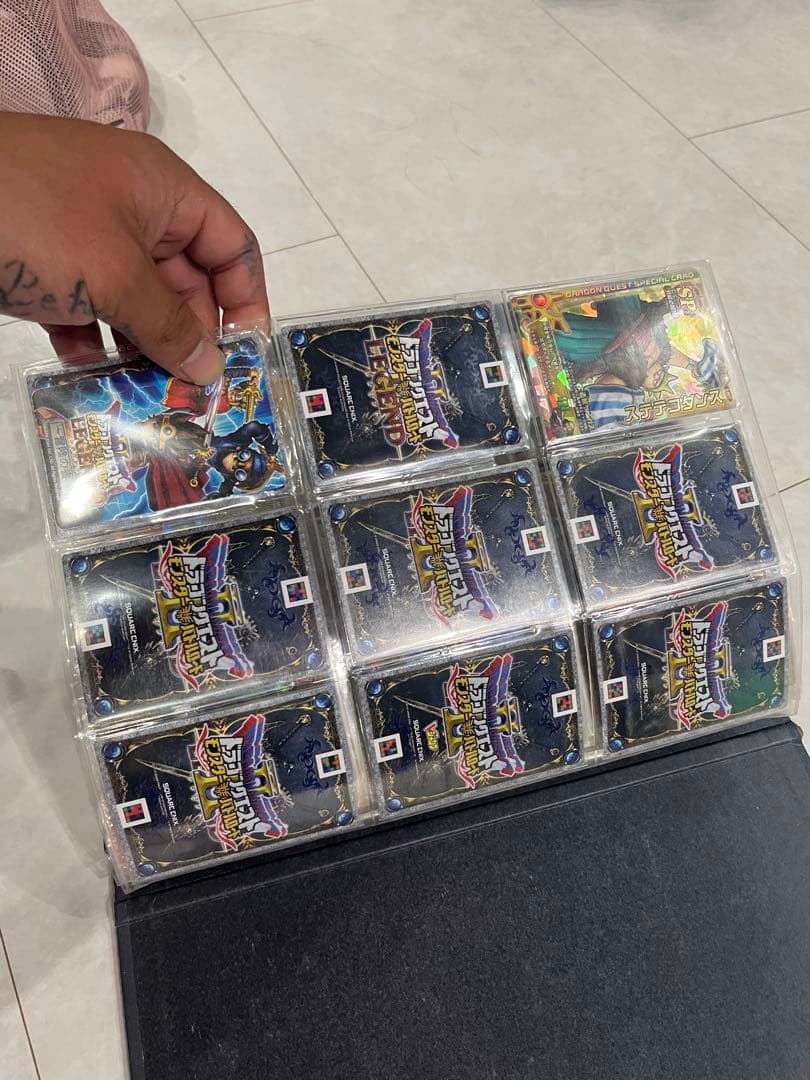 値下げ　ドラゴンクエスト カードダス ホロカードセット