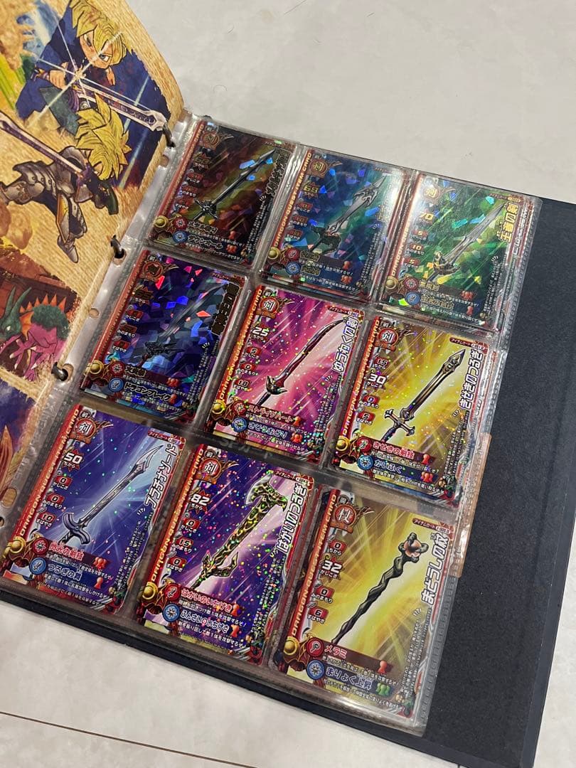 値下げ　ドラゴンクエスト カードダス ホロカードセット