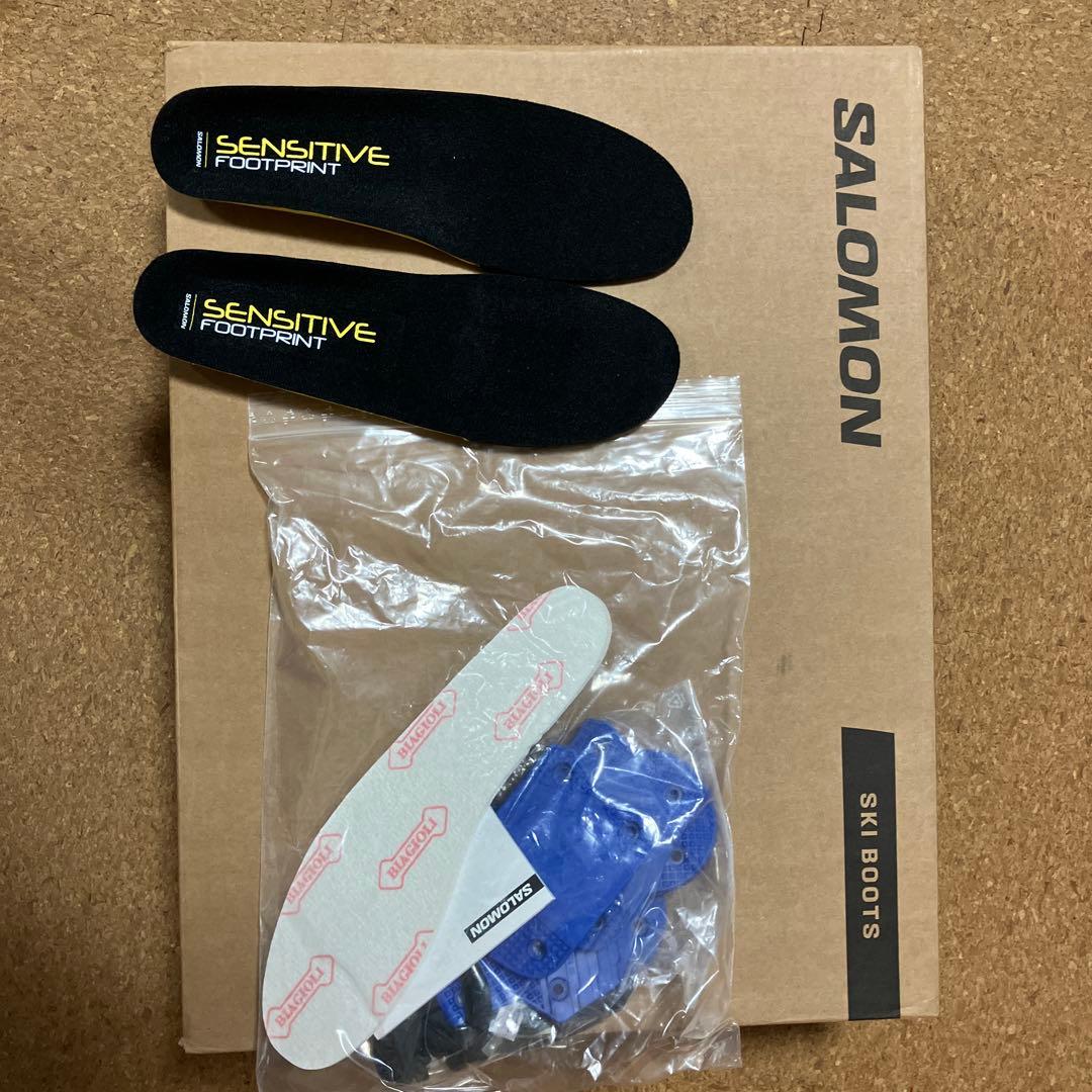 SALOMON ALPHA 130 ブーツ 26.5 シダスのインソール付