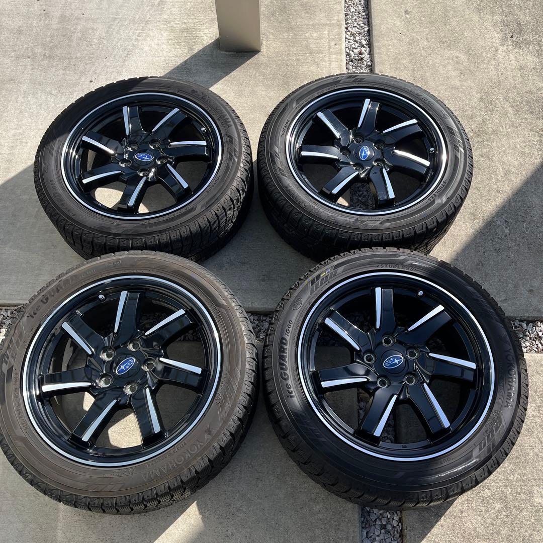 スバル 17インチホイール＋スタッドレス IG60 4本セット 21年製