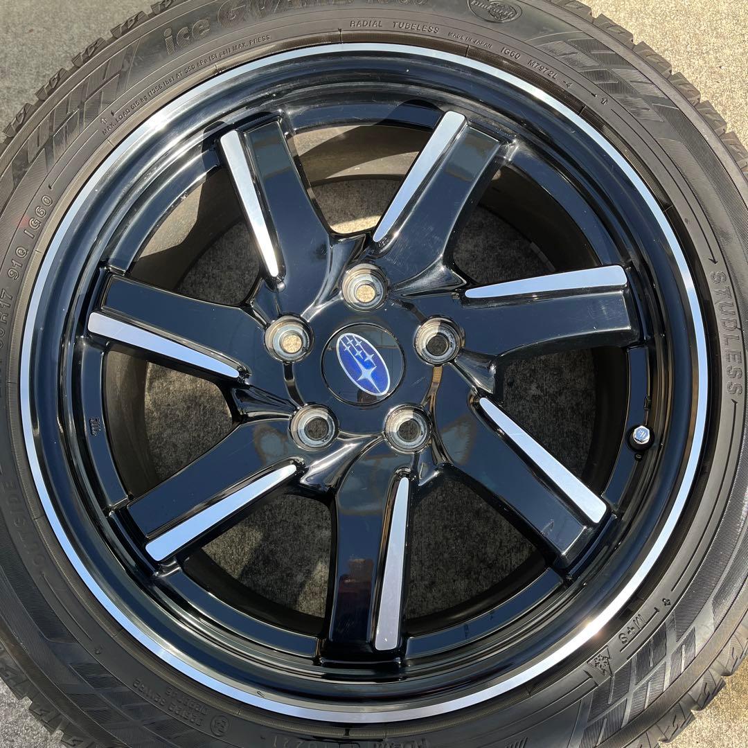 スバル 17インチホイール＋スタッドレス IG60 4本セット 21年製