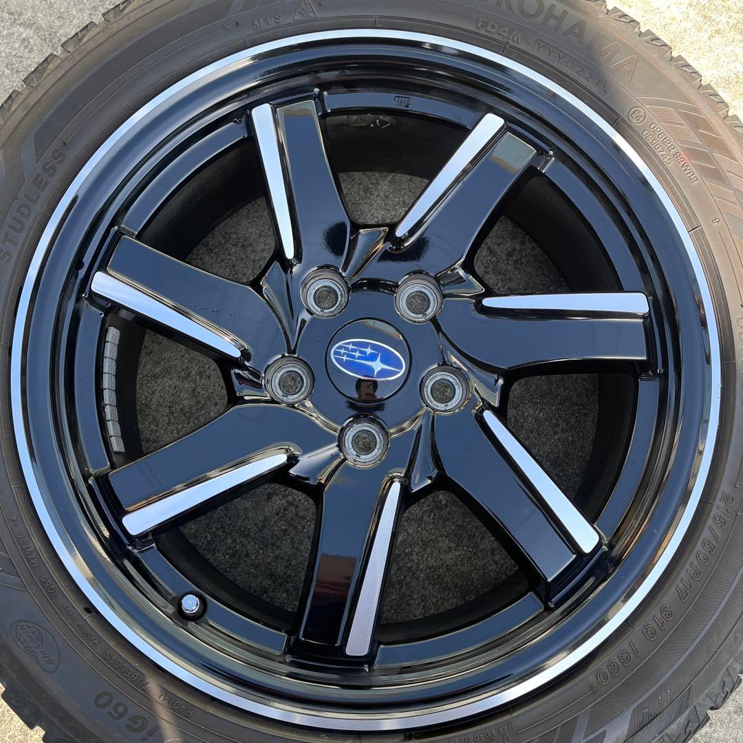 スバル 17インチホイール＋スタッドレス IG60 4本セット 21年製