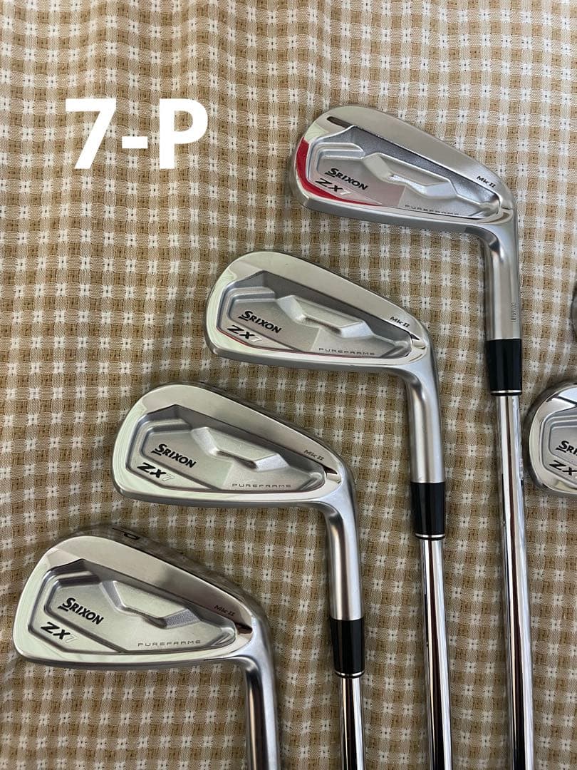 スリクソン ZX7 MK2 アイアン 4-P 7本 モーダス105DST S