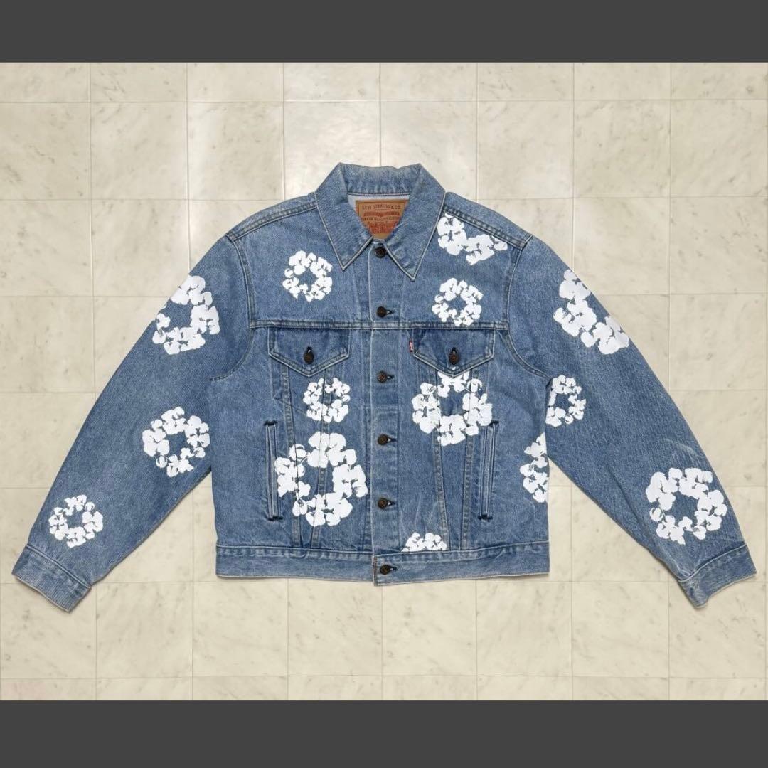 デニムティアーズ x リーバイス Type-2 All Over Wreath