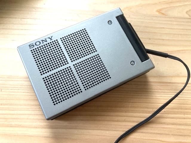 超希少品 整備済完全動作品 折りたたみ式スピーカー SONY SS-WM20