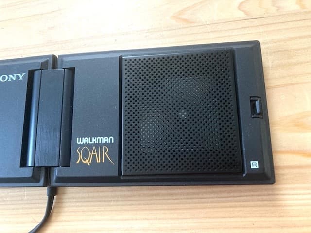 超希少品 整備済完全動作品 折りたたみ式スピーカー SONY SS-WM20