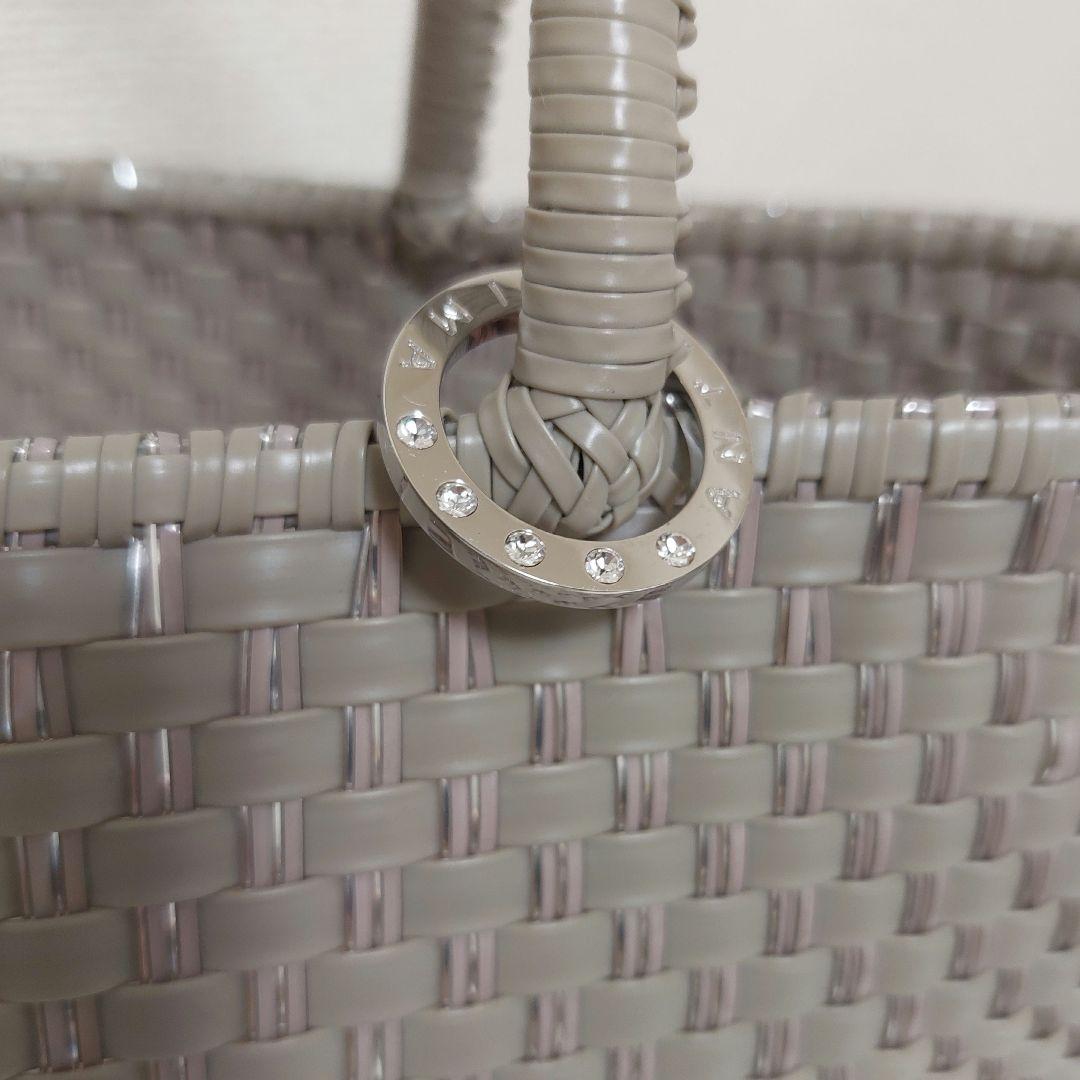 アンテプリマ イントレッチオ 横長 マットカーキ ワイヤーバッグ A4