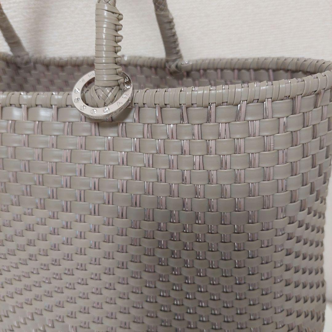 アンテプリマ イントレッチオ 横長 マットカーキ ワイヤーバッグ A4