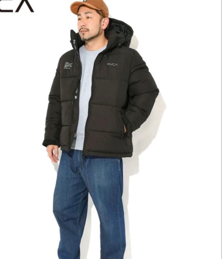 RVCA ダウンジャケット ブラック