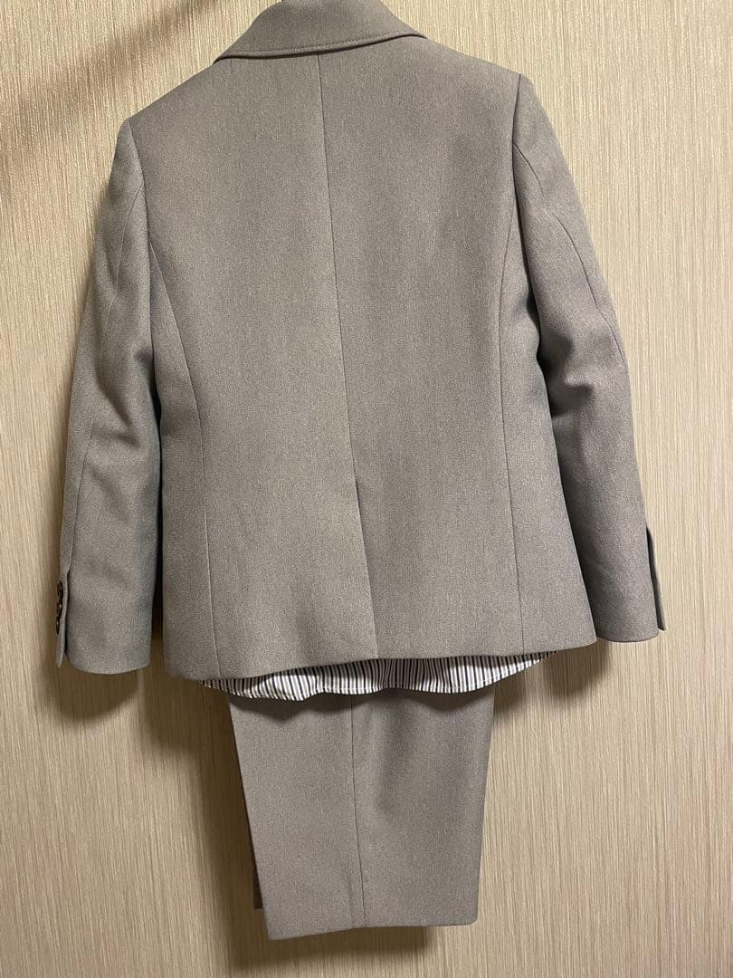 プティマイン　セレモニー　グレーセットアップ　男の子　120