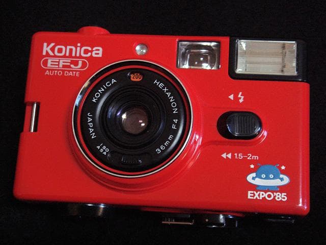 稀少 撮影可 コニカ konica EFJ EXPO'85 万博 コスモ星丸