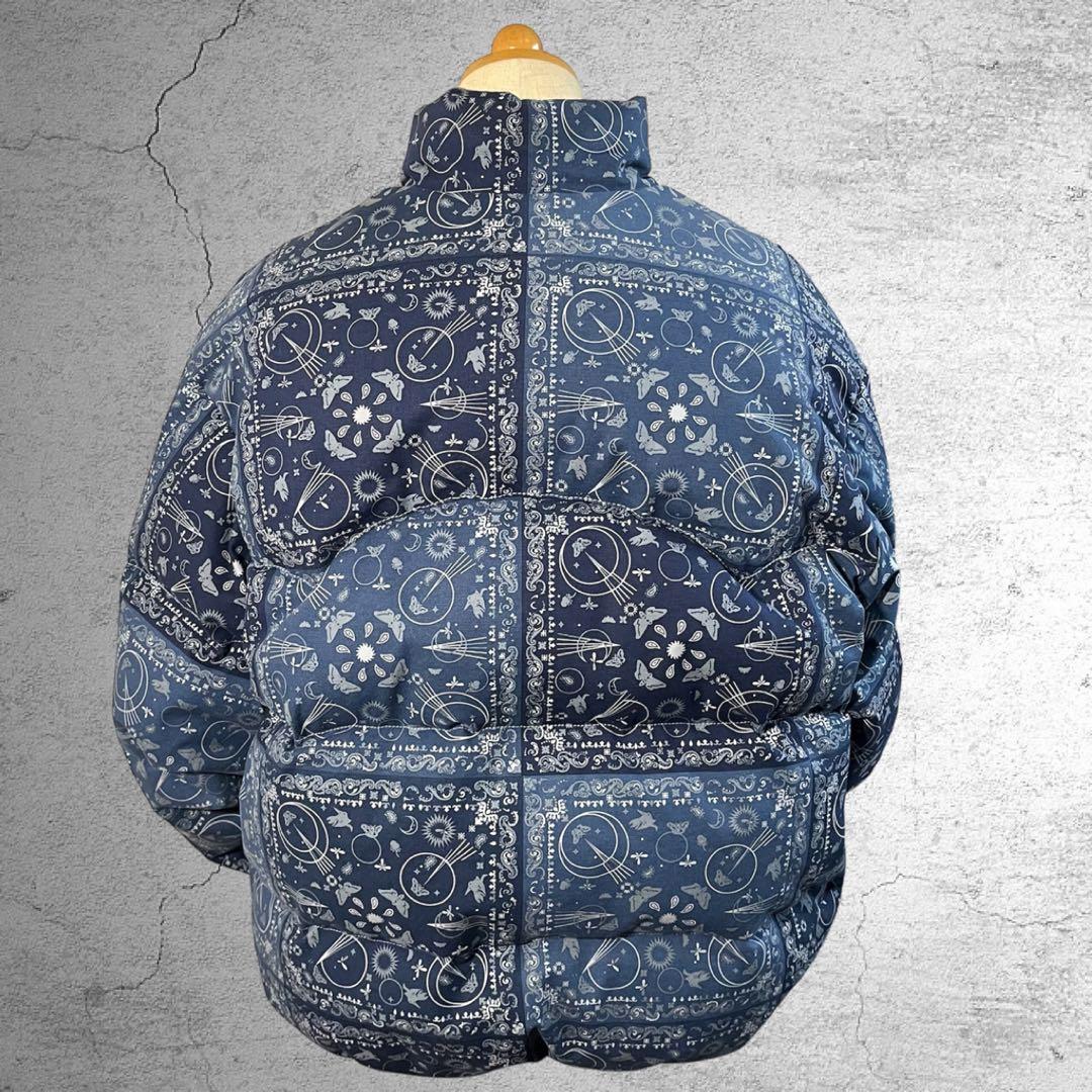 LEVI’S Levi's ダウンジャケット ペイズリー　総柄　バンダナ柄
