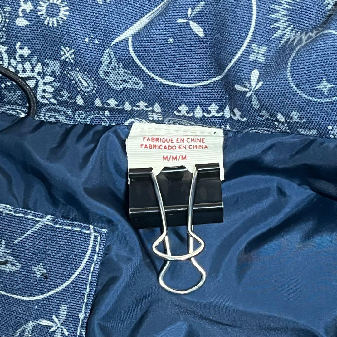 LEVI’S Levi's ダウンジャケット ペイズリー　総柄　バンダナ柄