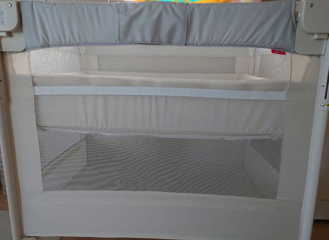 Aprica/ベビーベッド/ココネルエアーAB/ホワイトグレー