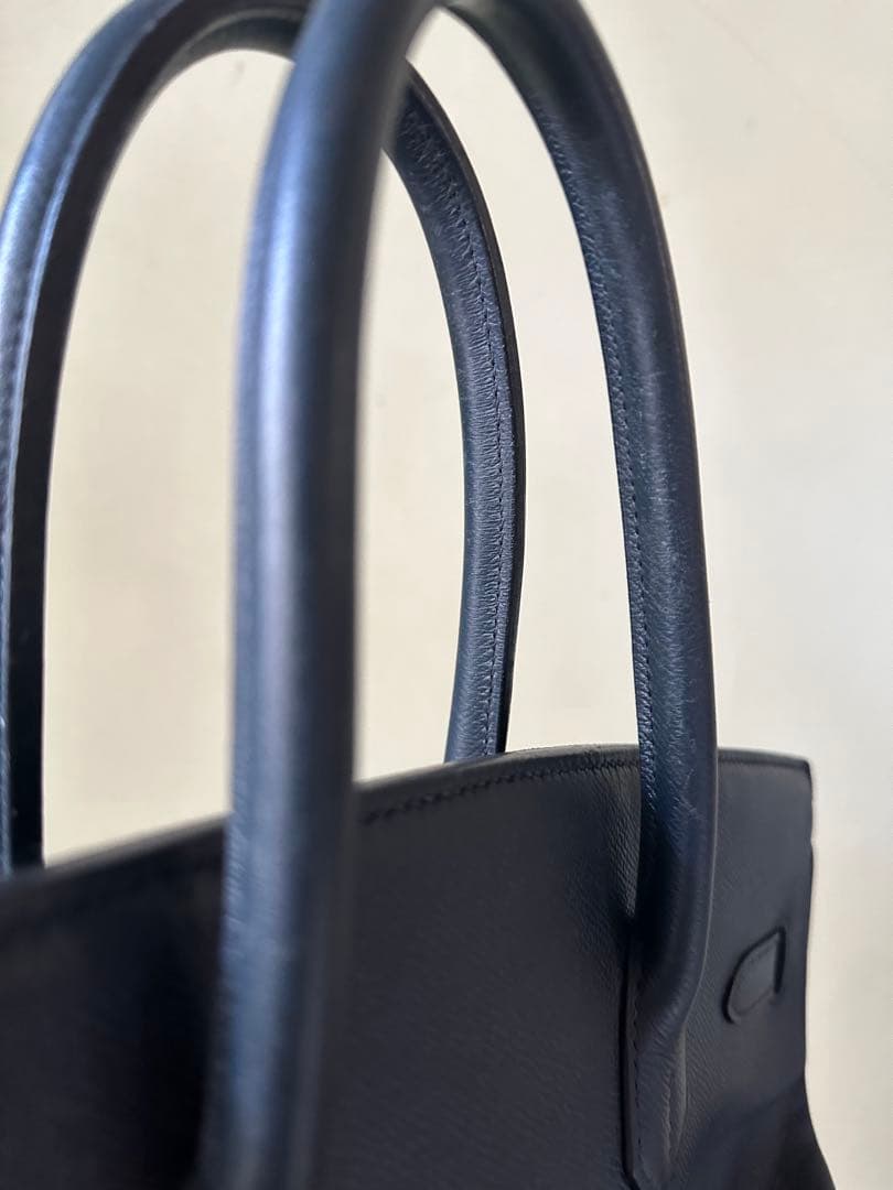 エルメス　バーキン35 ネイビー　ゴールド金具