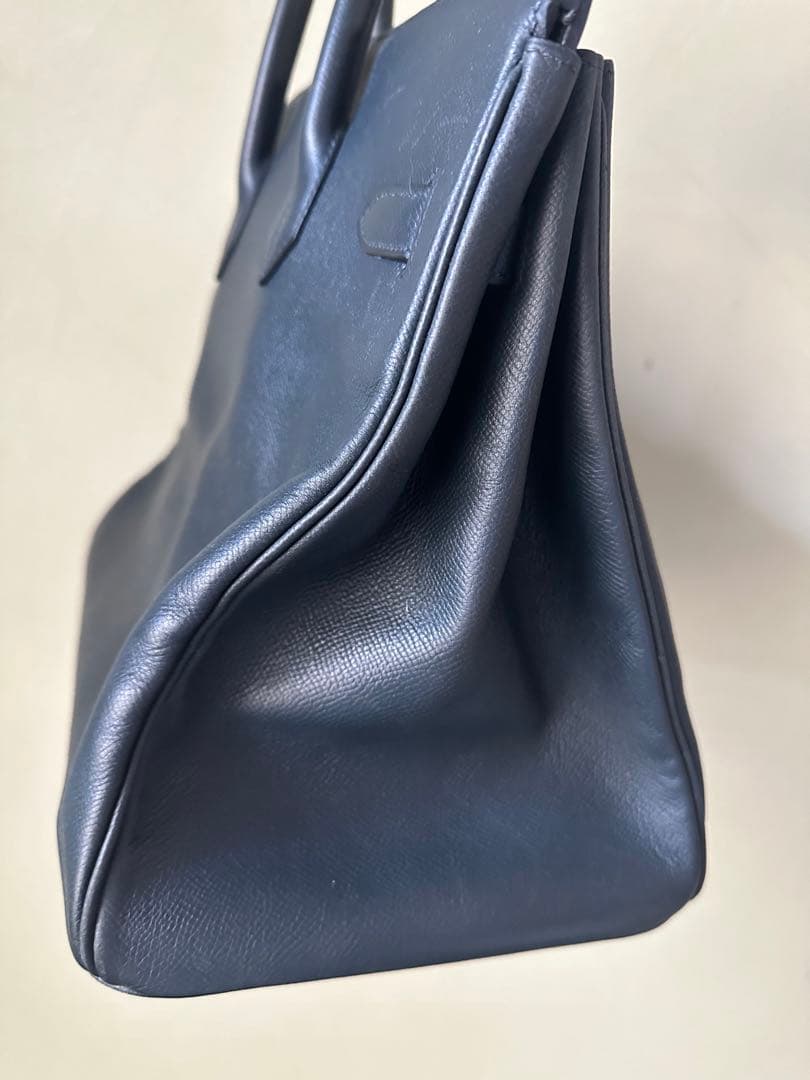 エルメス　バーキン35 ネイビー　ゴールド金具