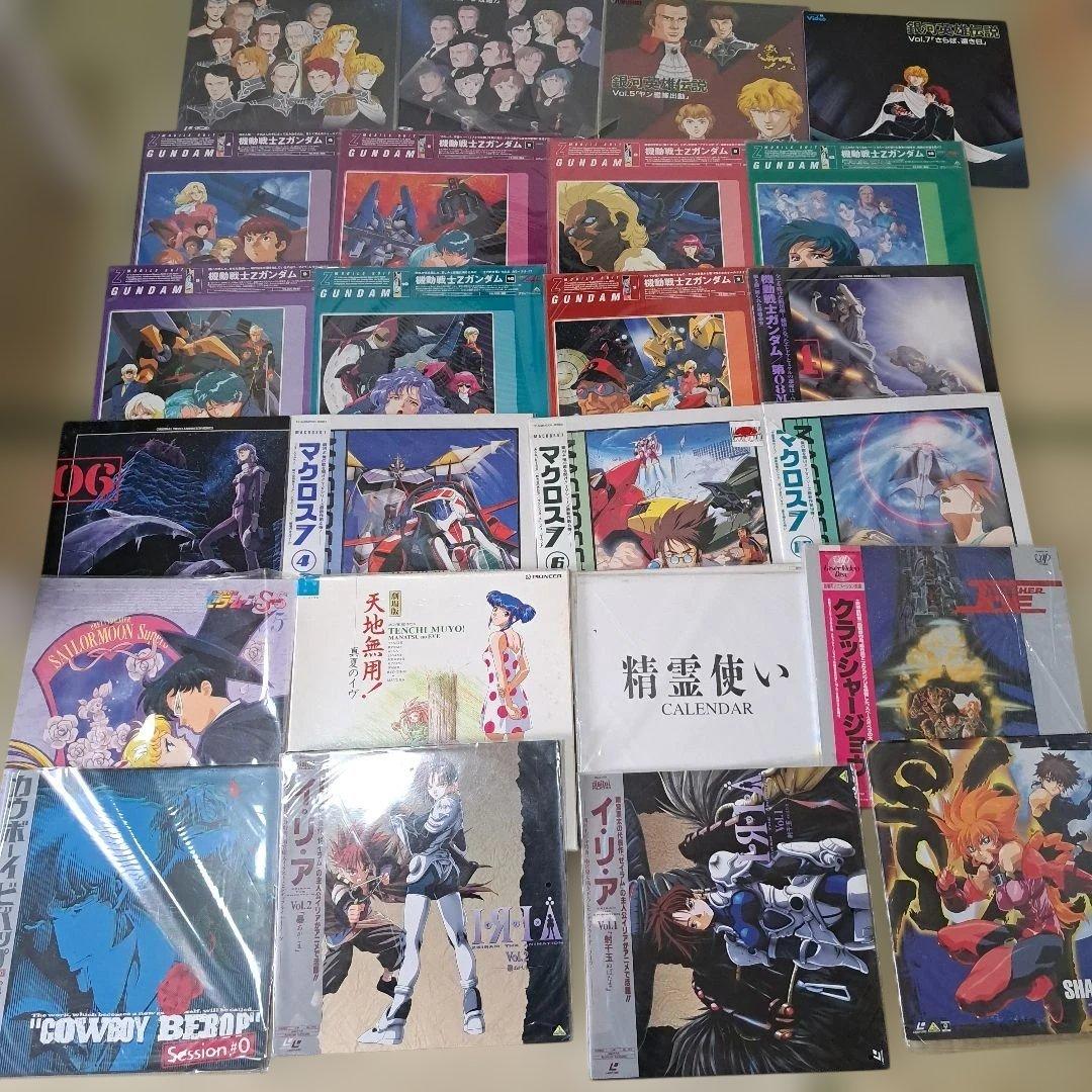 映画、アニメレーザーディスク６３枚まとめ売り!