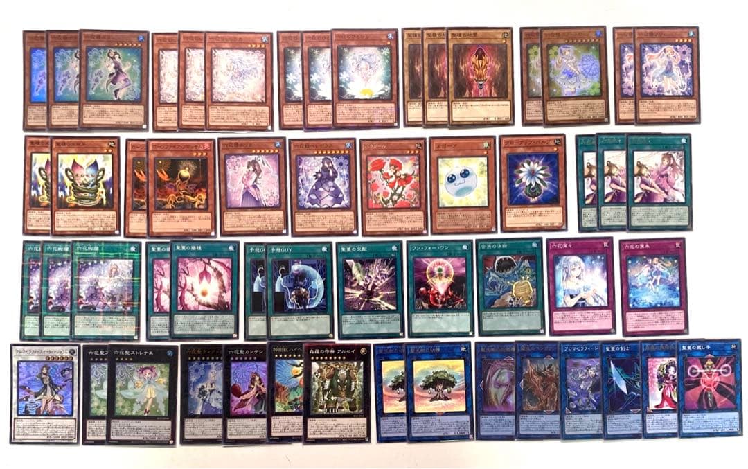 No.221 六花 サンアバロン デッキ メイン40枚＋EX15枚