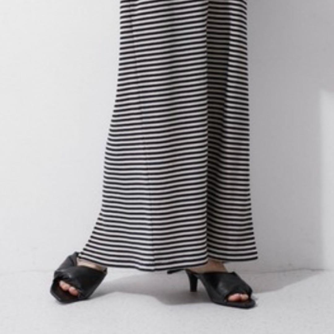 VERY掲載　アダムエロペ　ツイストパデッドミュール　ブラック　24.0