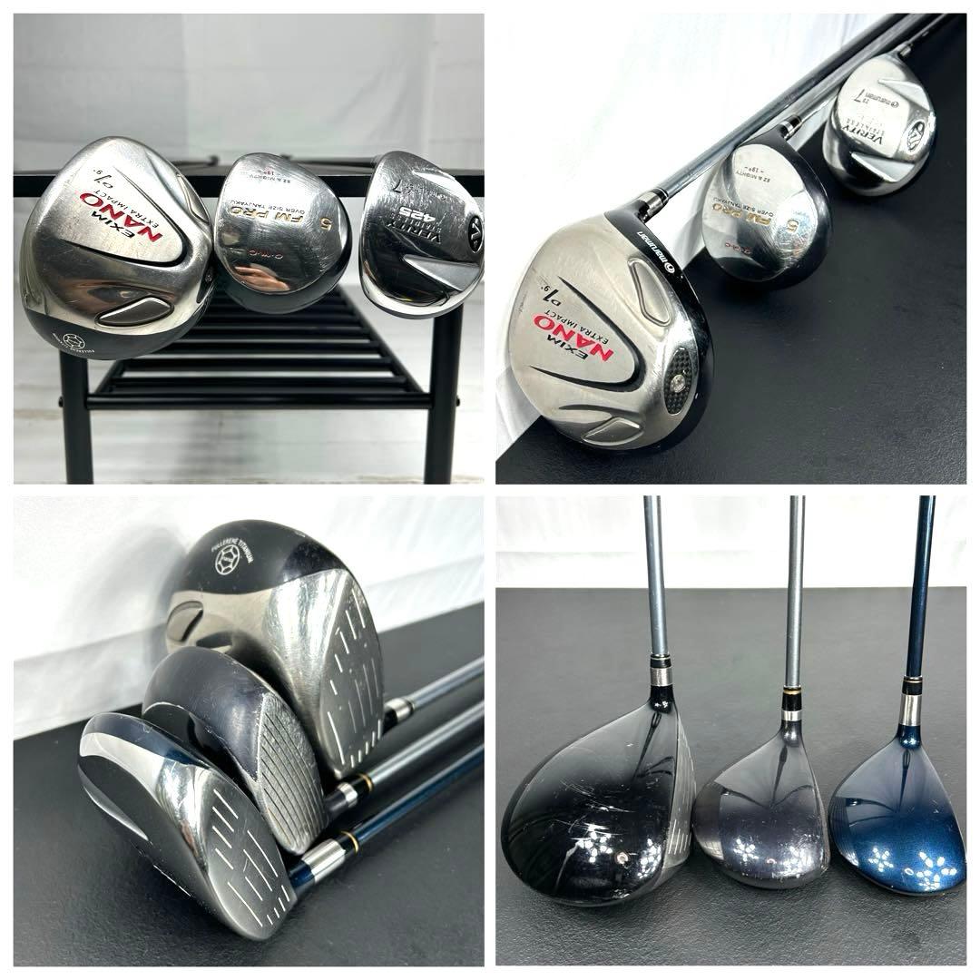 本格派 メンズゴルフクラブ 13本 フルセット ゴルフセット お試し 初心者向け
