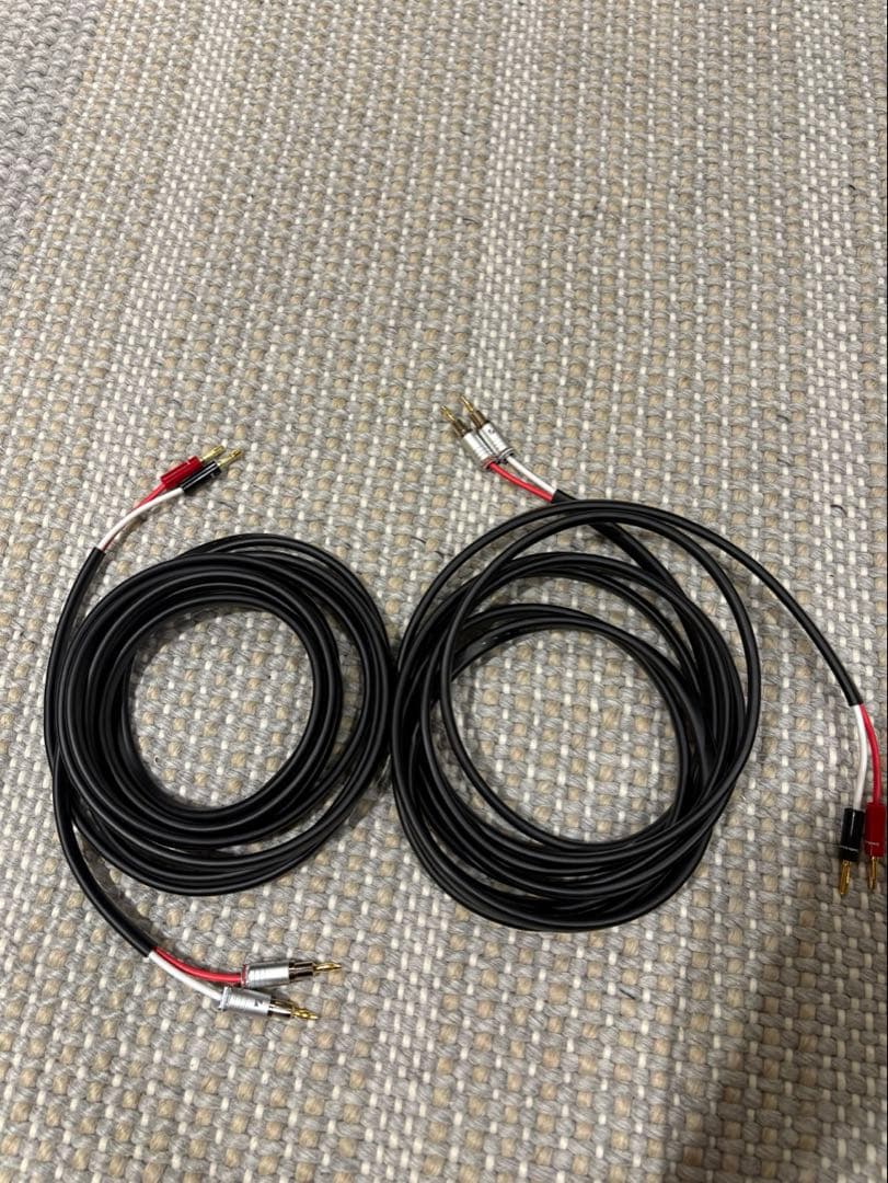 ラックスマン　JPS-100 5m✖️2本 JPB-10バナナ端子✖️4