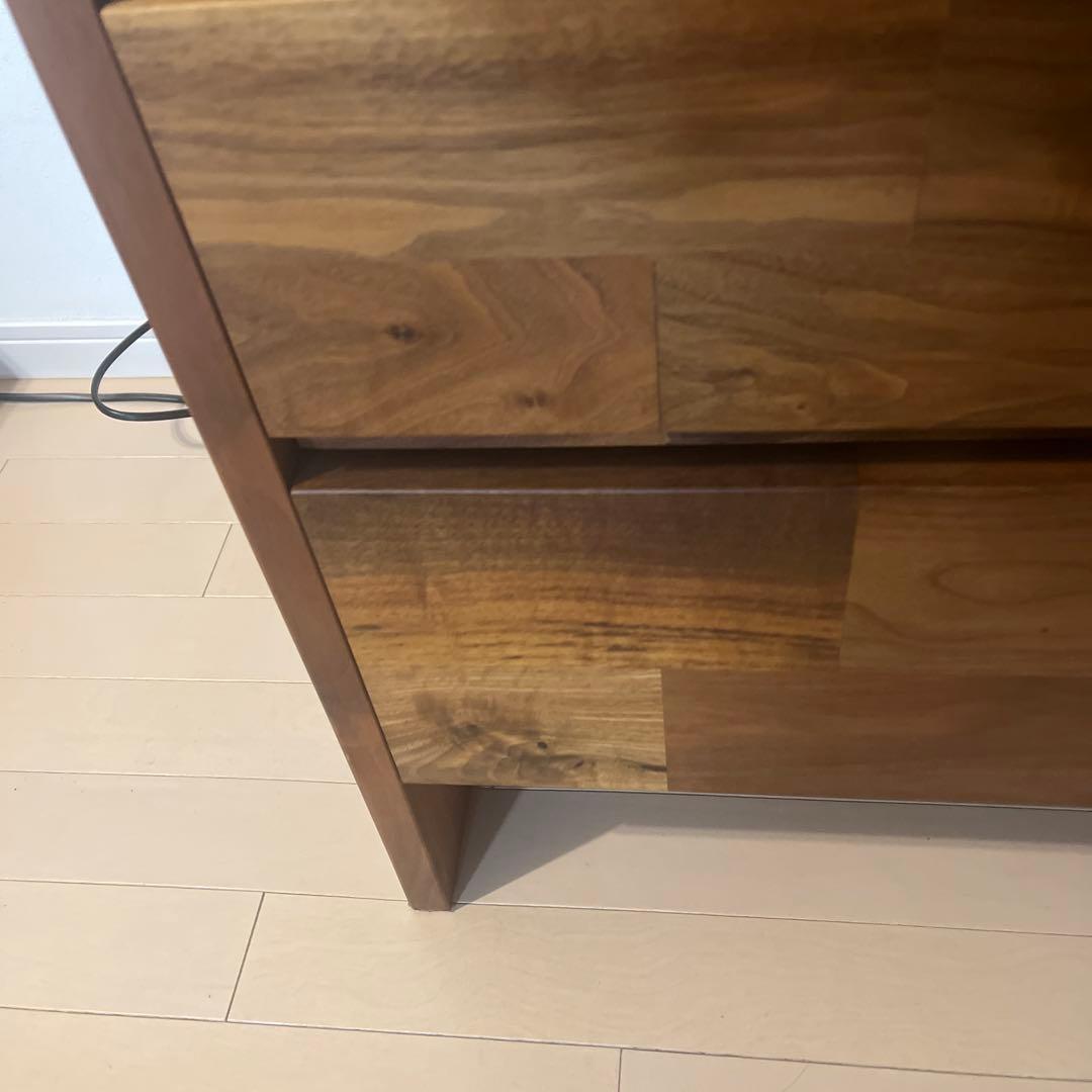 チェスト　棚　タンス　箪笥　男前　モザイク　モザイク柄　天然木　食器棚