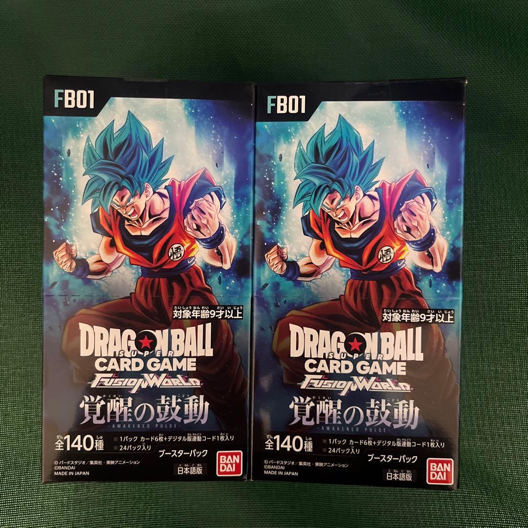 ドラゴンボールスーパーカードゲーム フュージョンワールド「覚醒の鼓動」ボックス