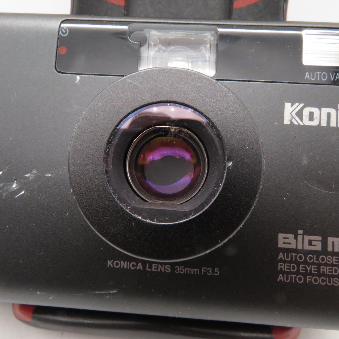 動作確認済み KONICA BiG mini 301 ブラック フィルムカメラ