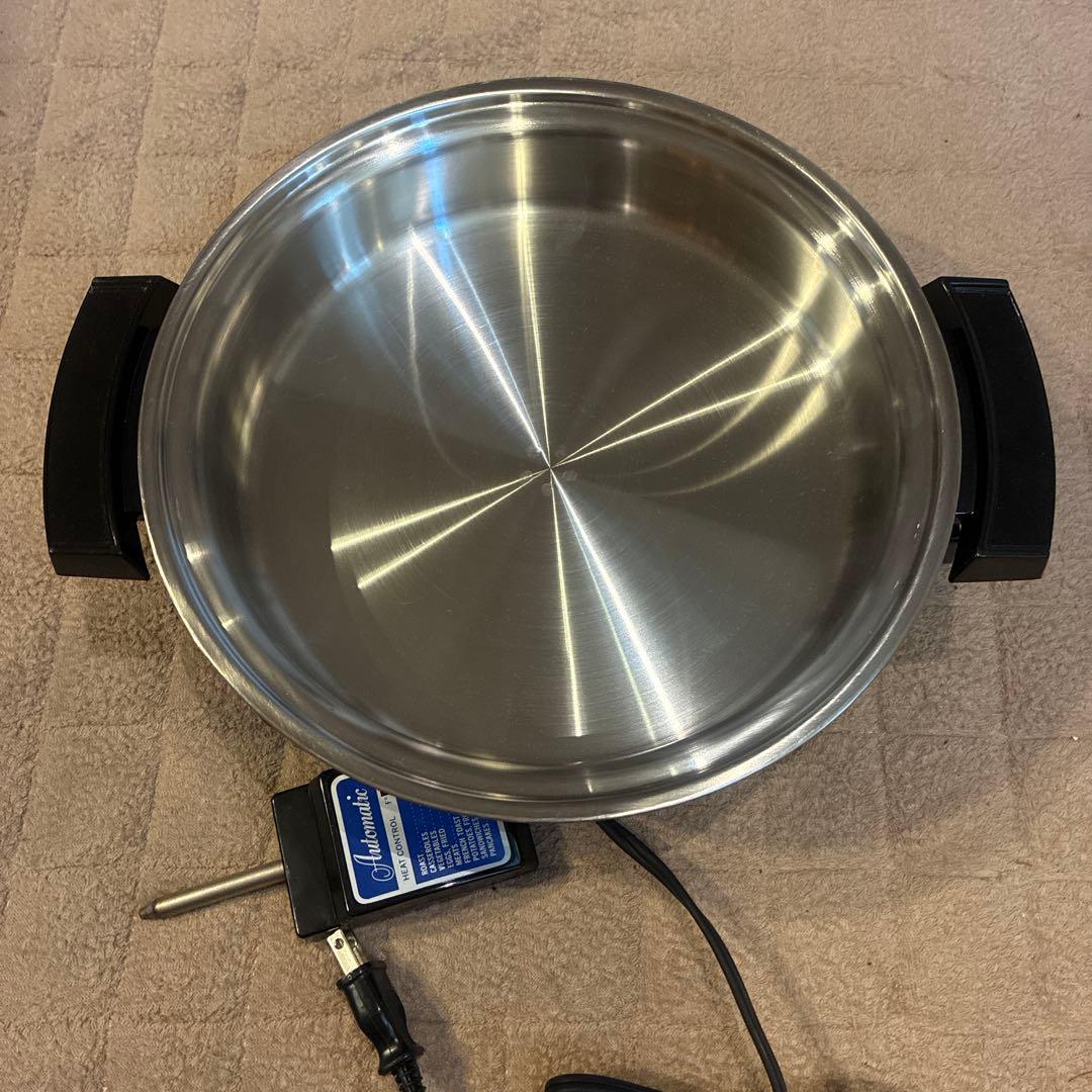 リキッドコア　電気鍋　未使用保管品　蓋なし