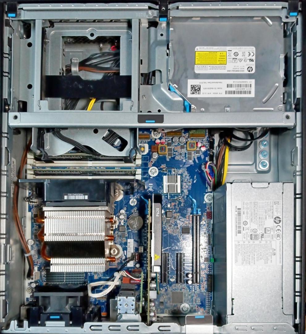 初期保証Xeon E-2144G 32GB SSD512G QuadroP620