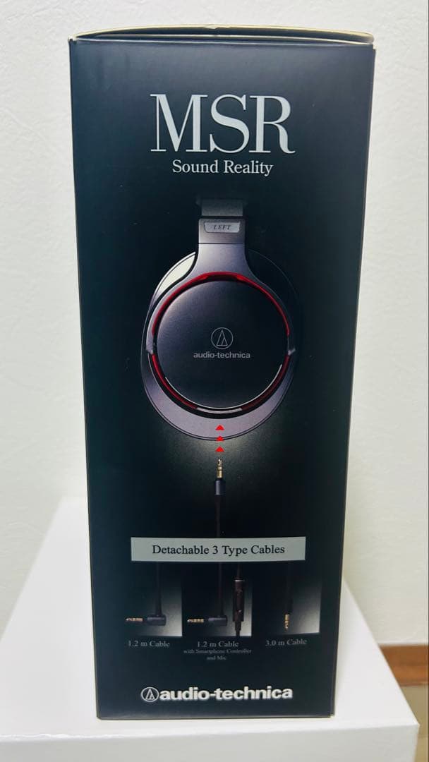 audio-technica 密閉型ポータブルヘッドホン　ATH-MSR7 GM