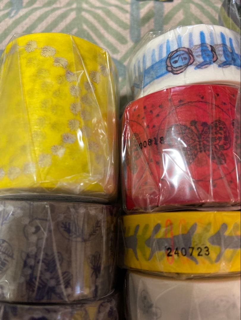 mina perhonen 限定　マスキングテープ　つづく展　廃盤品　封筒付き