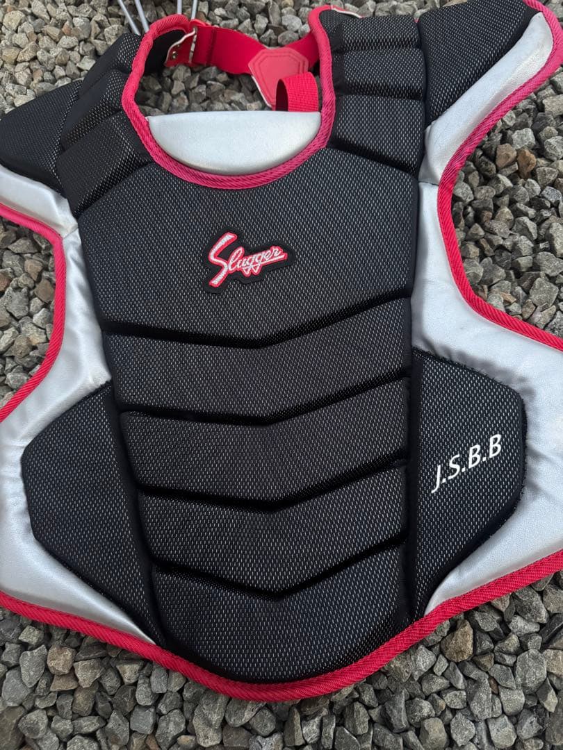 一般軟式　スラッガー　キャッチャー用プロテクター 一式セット　JSBB