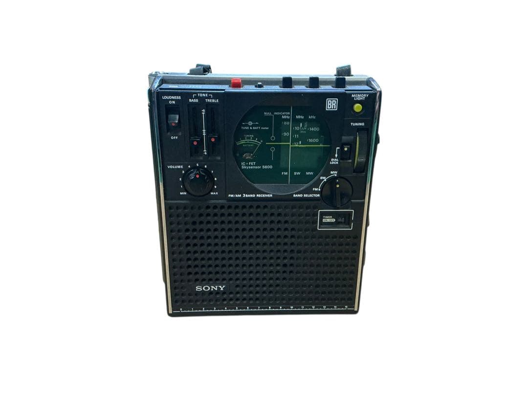 簡易動作確認　SONY ICF-5600 スカイセンサー