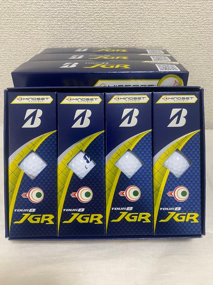 (ブリヂストン)ゴルフボールTOUR B JGR 2025年モデル 12球入4箱