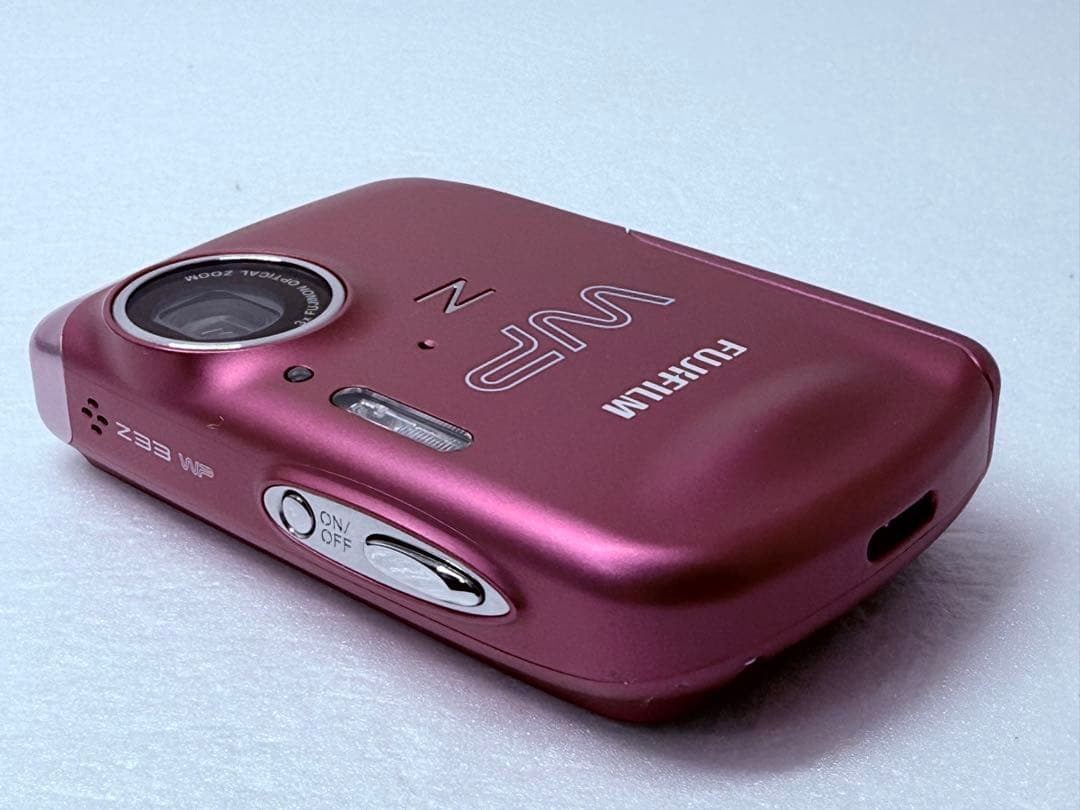 FUJIFILM FINEPIX Z33WPピンク 防水コンパクトデジカメ