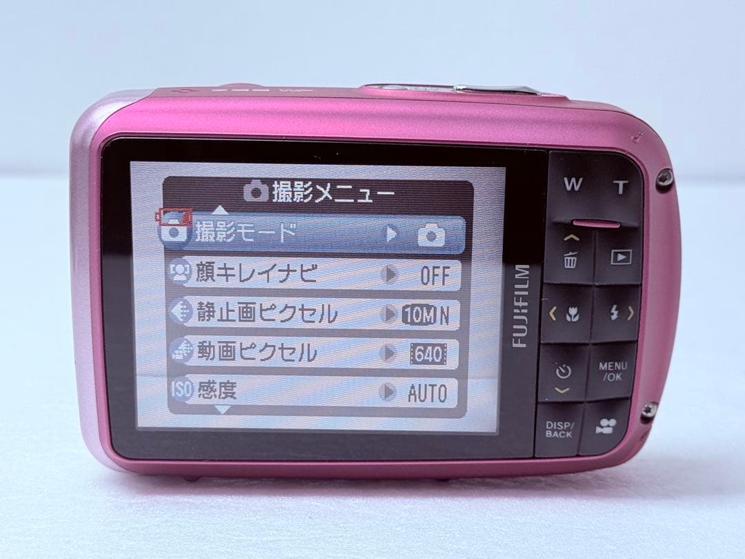 FUJIFILM FINEPIX Z33WPピンク 防水コンパクトデジカメ