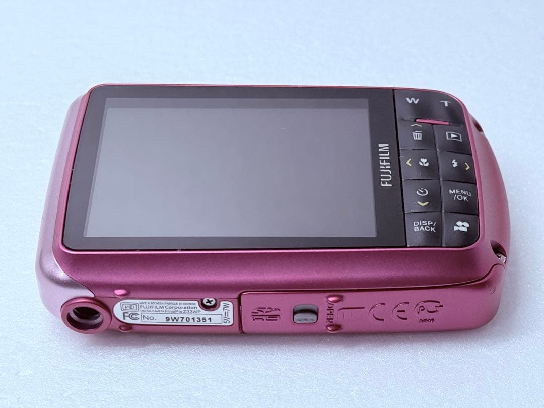 FUJIFILM FINEPIX Z33WPピンク 防水コンパクトデジカメ