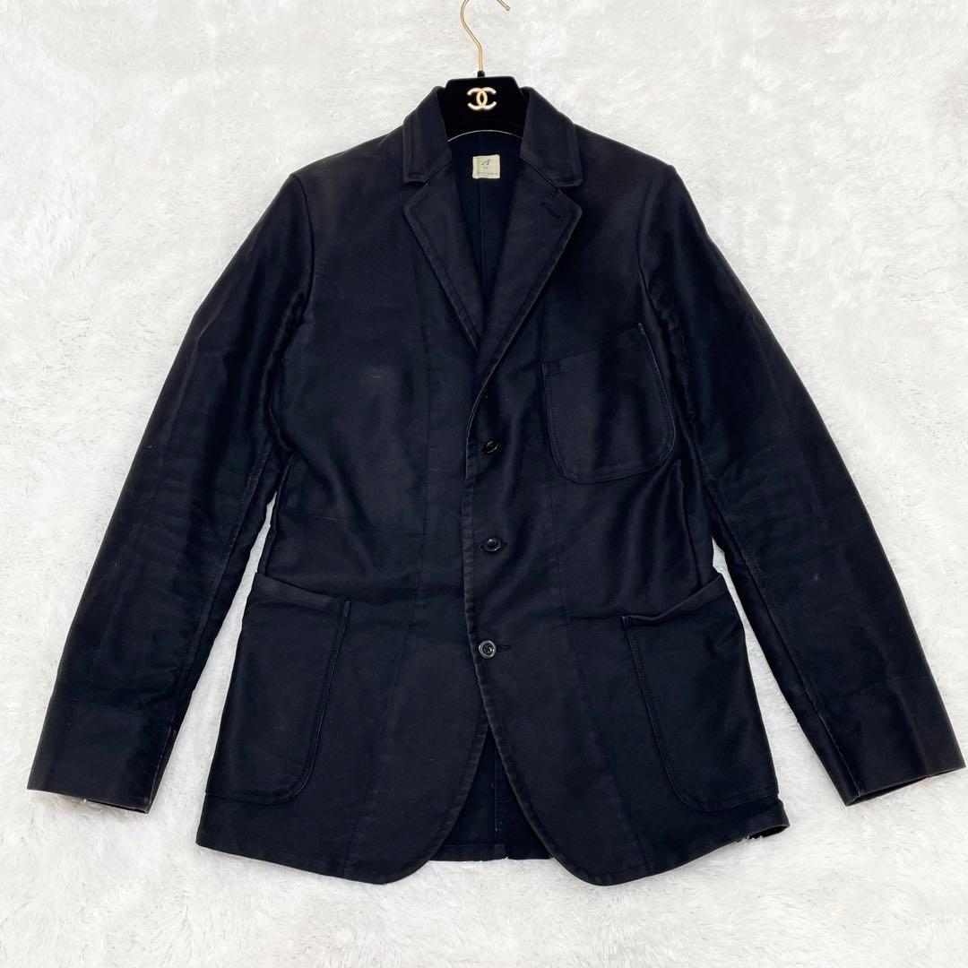 【良品✨】 ANATOMICA テーラードジャケット ブラック コットン L