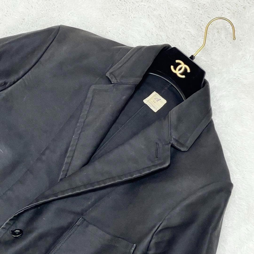 【良品✨】 ANATOMICA テーラードジャケット ブラック コットン L