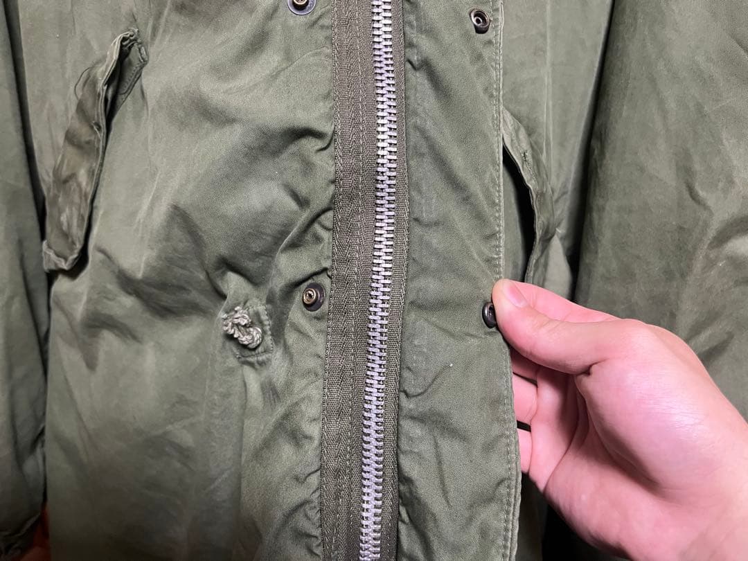 60s m65 フィッシュテール アルミジップ フルセット 最初期 ミディアム