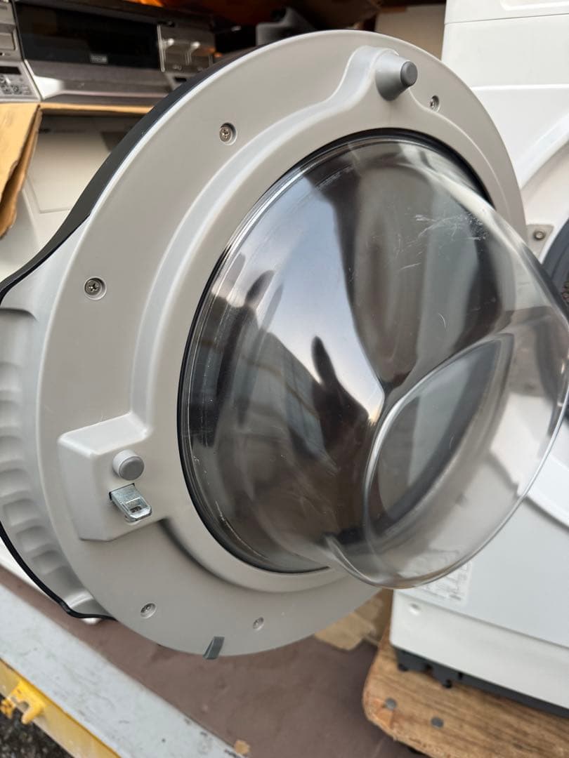 アイリスオーヤマ ドラム式洗濯乾燥機 FLK842-W 2022年製